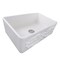 Nantucket Sinks 30-Inch Farmhouse Fireclay Sink with Grapes Apron FCFS3020S-Grapes - alternate 2